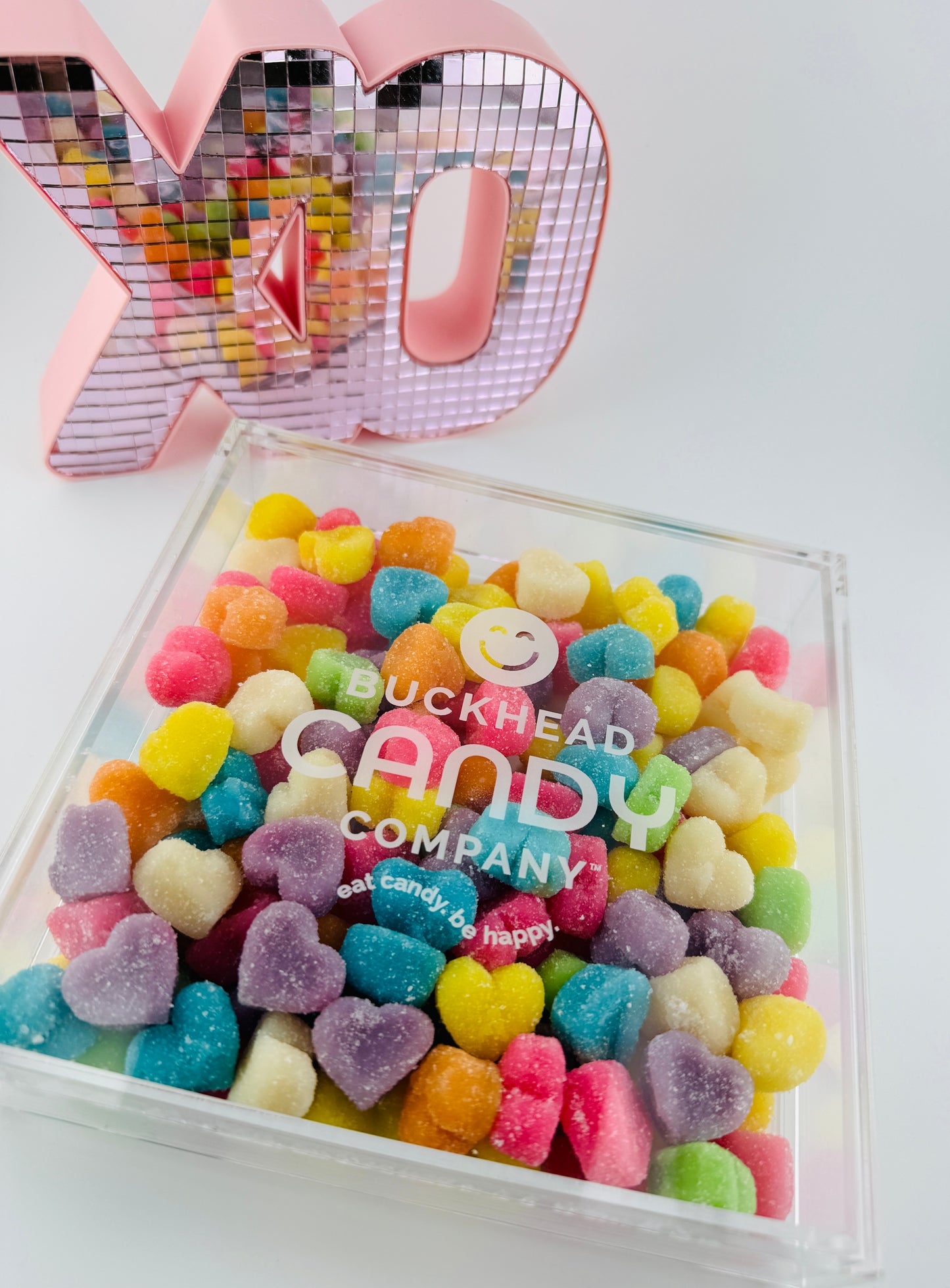 Gummi Love Rainbow Hearts Box