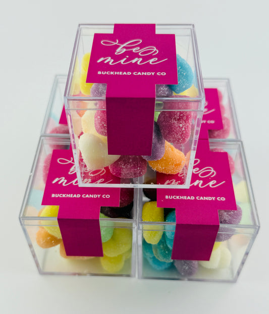 Gummi Love Rainbow hearts - Mini Box